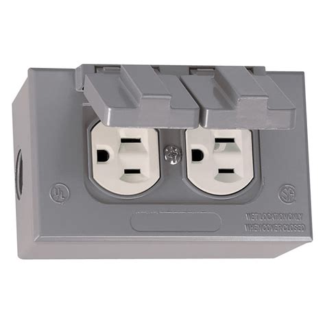 electrical gang plug box|lowe's electrical outlet boxes.